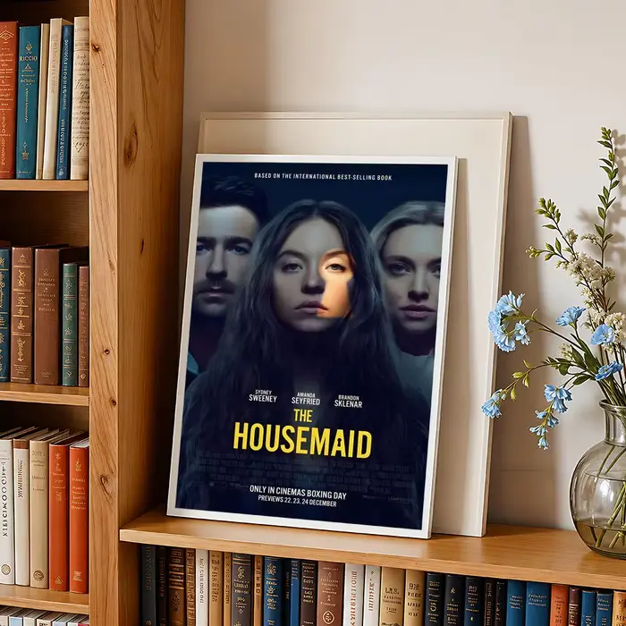 Affiche murale autocollante HD du film The H-Housemaid, imperméable, amovible, ne se décolore pas, pour la décoration de la chambre à coucher et du salon