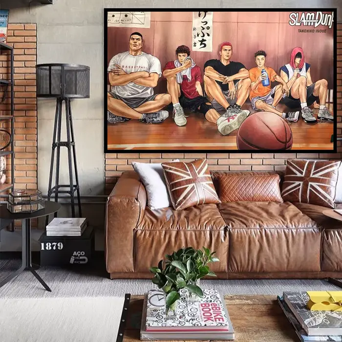 Anime Slam Dunk Canvas Poster