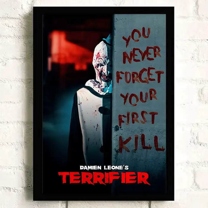 Terrifier 2 – affiche de film esthétique