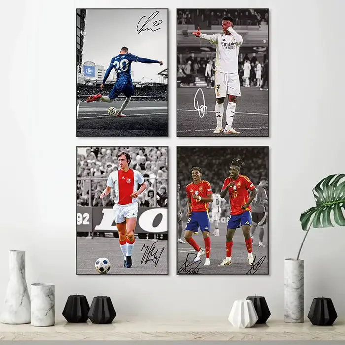 Affiche sur le terrain de football Star 202 221.Super Moment