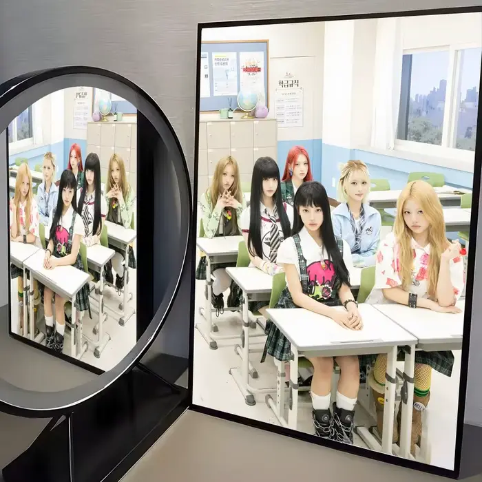 Affiche de groupe Kpop U-UNCHILD, autocollants muraux élégants et abordables pour dortoir, salon et