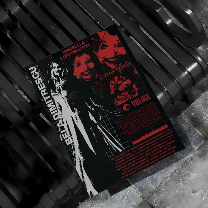 Affiche de jeu r-resident maléfique