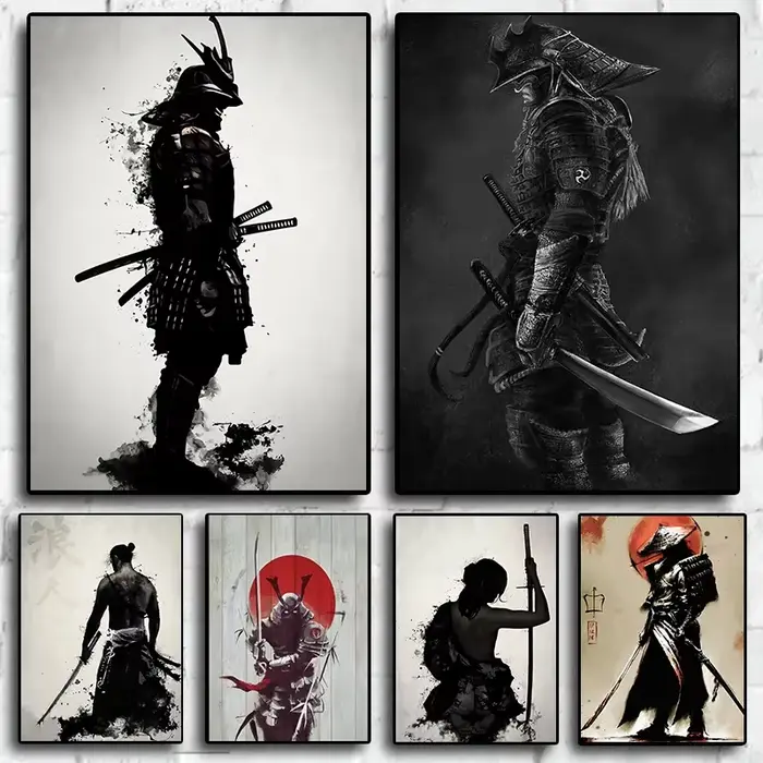 Peinture murale esthétique d'anime japonais