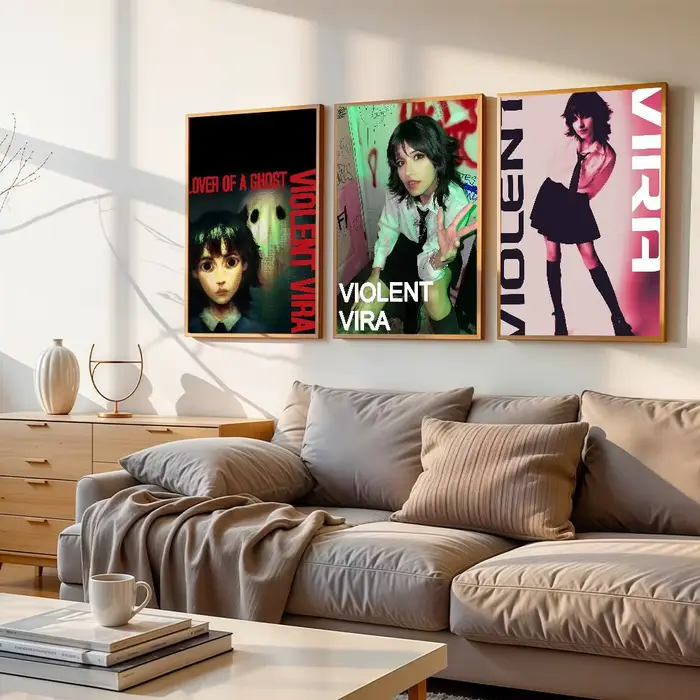 Affiche imprimée VIOLENT VIRA Music Lover of a Ghost