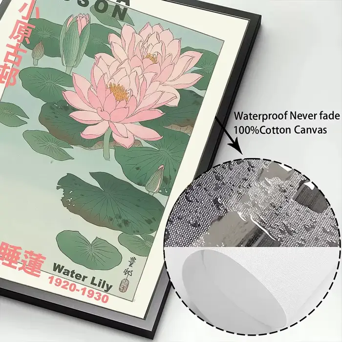 Affiche d'art japonais vintage