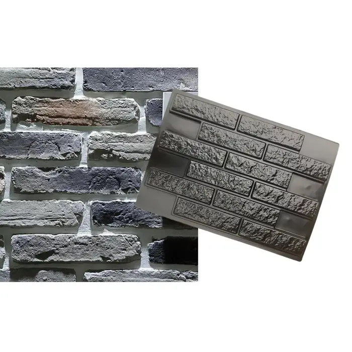 Forme en plastique pour plâtre mural en béton