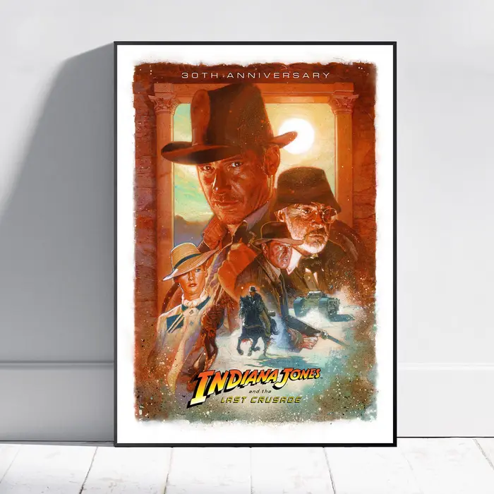 Indiana Jones Film rétro Franchise Harrison Ford personnages