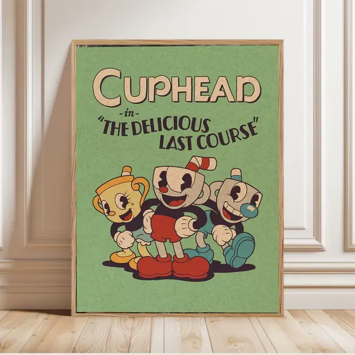 Affiche de jeu Cuphead