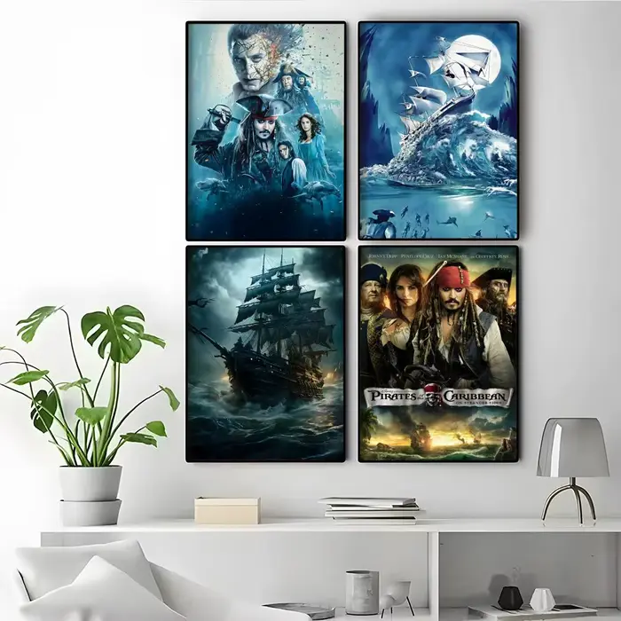 Affiche HD Pirates des Caraïbes La Malédiction de la Perle Noire