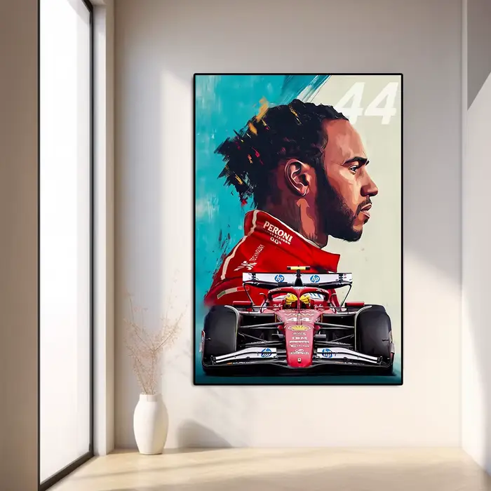 Affiche de Portrait de Grand Prix de formule de saison 2025