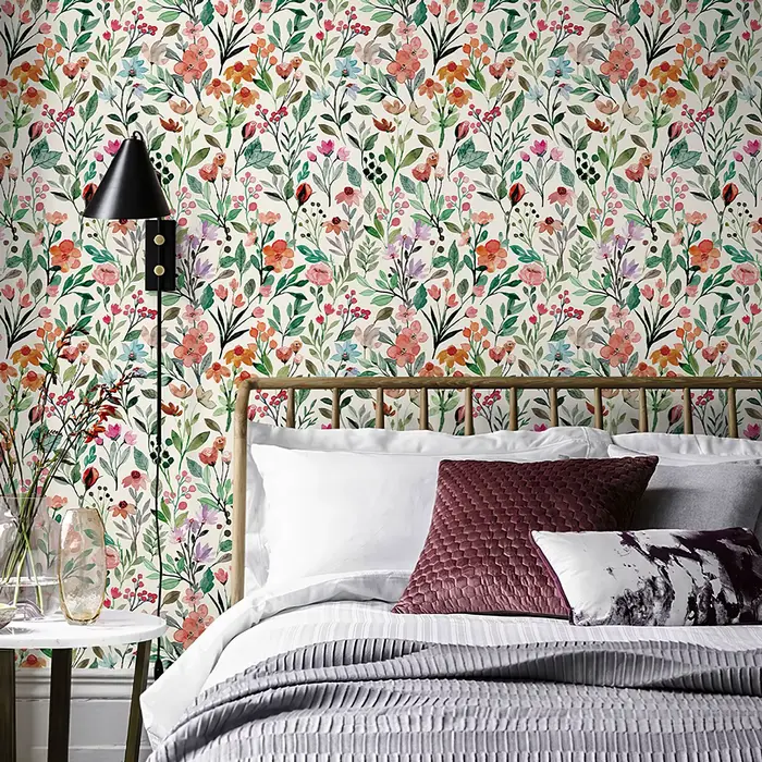 Papier peint Peel and Stick - Imprimé français pour panneaux muraux | Décor de fond de télévision en gros