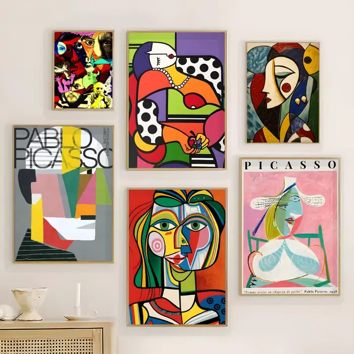 Affiche d'art murale P-Pablo R-Ruiz P-Picasso