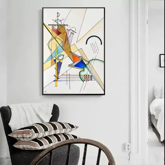 Affiches d'art mural géométrique de Wassily Kandinsky