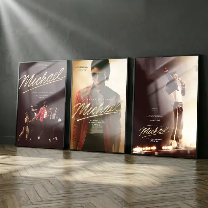Ensemble d'affiches d'album de Michael