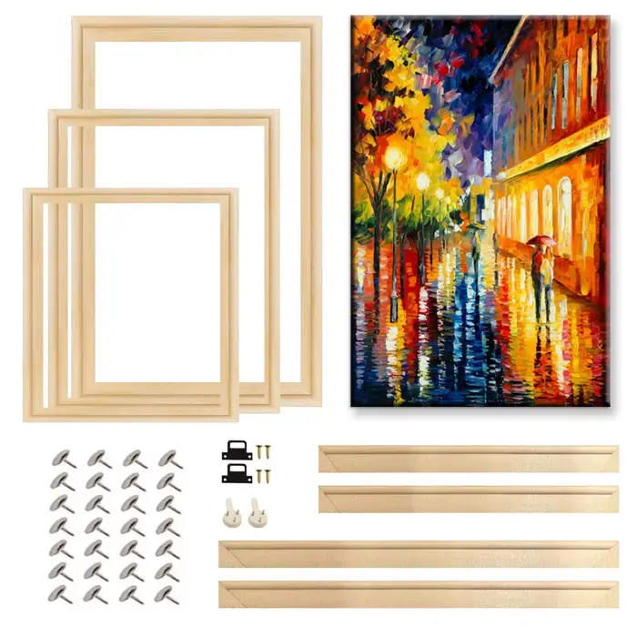 Cadre photo en bois naturel 35x55 40x60cm