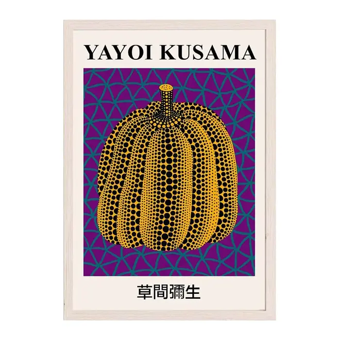 Yayoi Kusama – peinture sur toile, affiche d'art abstrait japonais et tableau d'art mural imprimé po