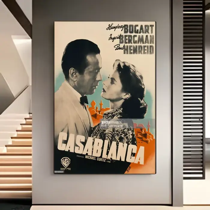 Affiche de film classique Casablanca