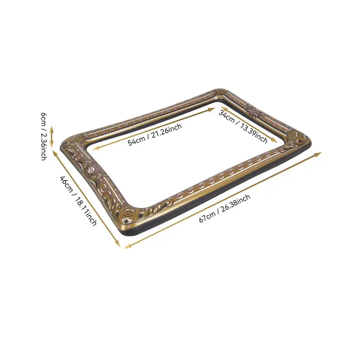 Cadre photo gonflable léger et portable pour selfies