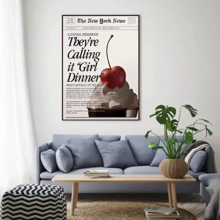 Affiche de citations de motivation féministe rose
