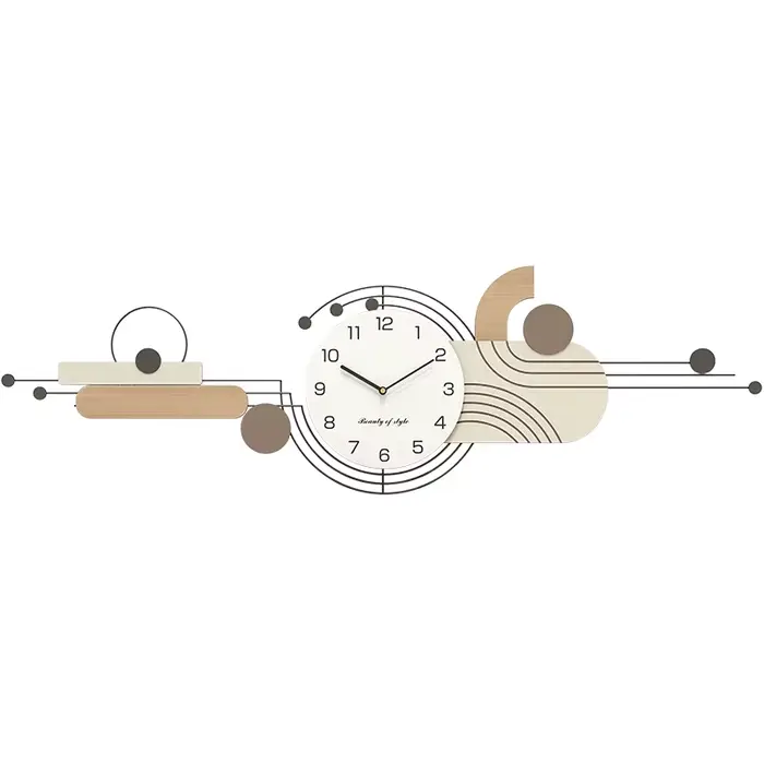 Horloge murale contemporaine pour salle à manger