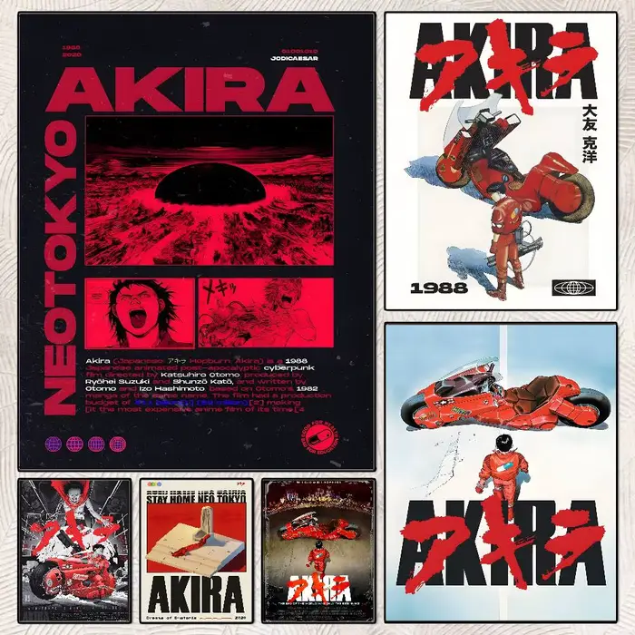 Affiche classique Anime A-Akira HD