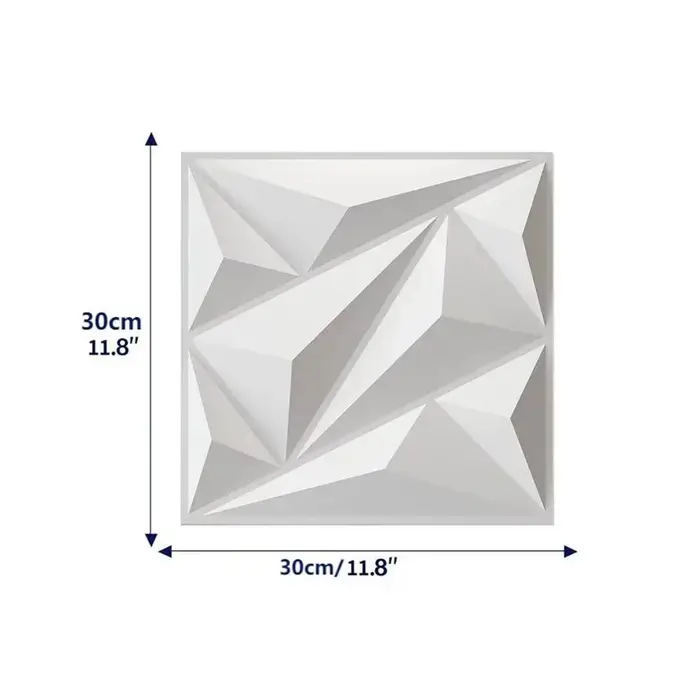 Autocollant Mural 3D Design Diamant