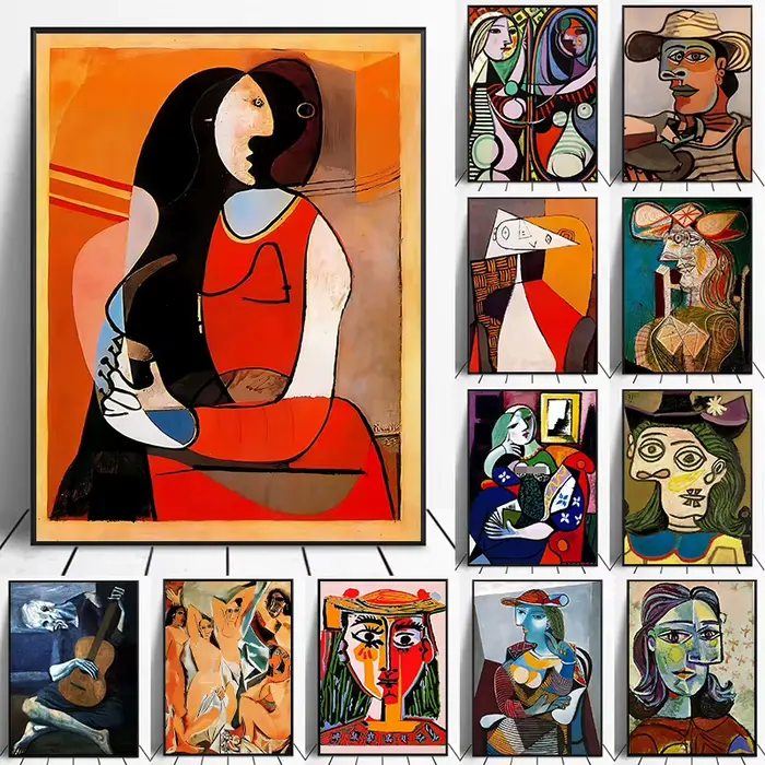 Pablo Picasso – affiche de Collection d'œuvres d'art célèbres
