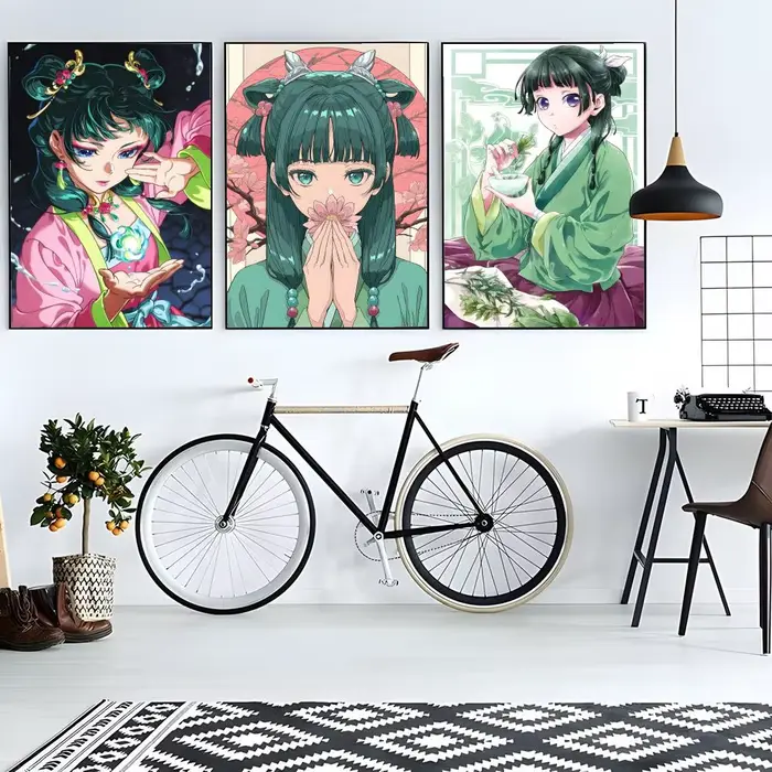 Affiche murale décorative The a-Apothecary d-Diaries m-Maomao