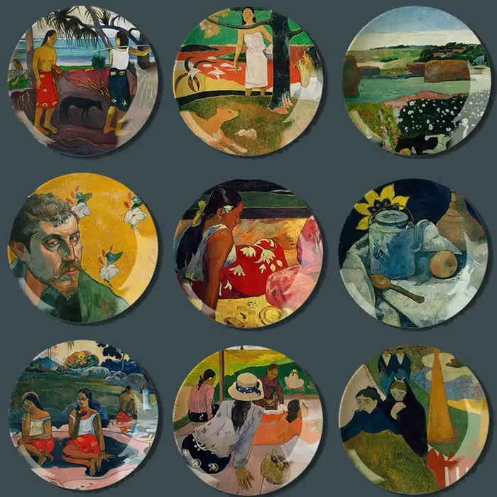 Plaque murale décorative Paul GauEcolPainting