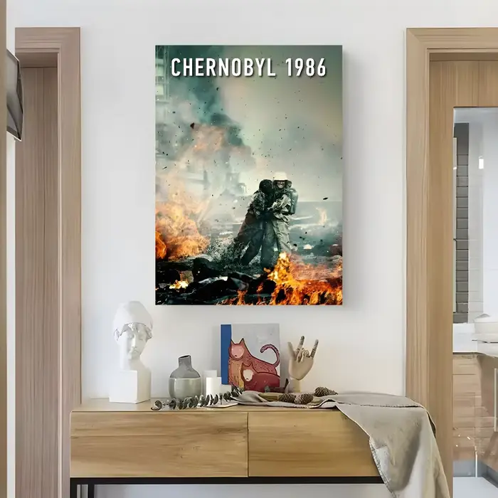 Affiche de films classiques Chernobyl, mur collant d'art HD, imperméable, pour la maison, le salon,