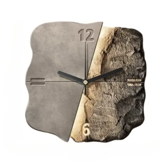 Horloge murale de luxe, grand salon, montres modernes, ornements de pièce élégants, accessoires de d