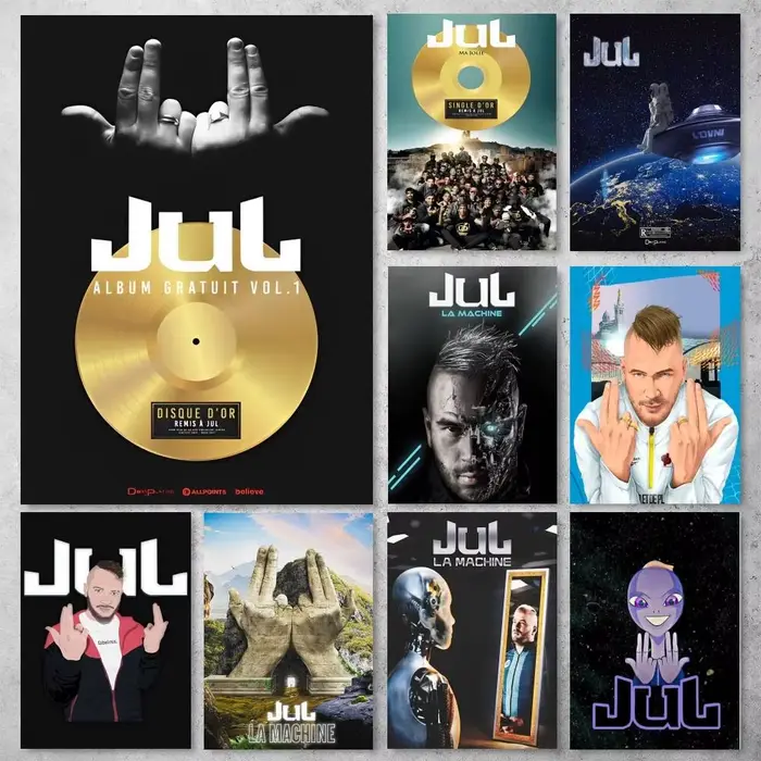 Affiche murale JuL C'est Pas Des Lol Art