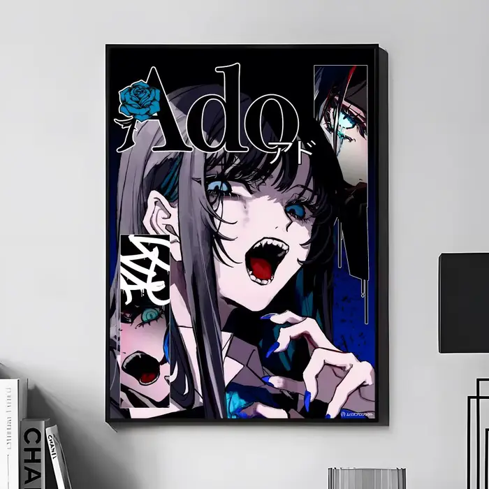 Affiche Singer A-Ado, impression d'art mural, convient pour le salon, la chambre à coucher, le bar,