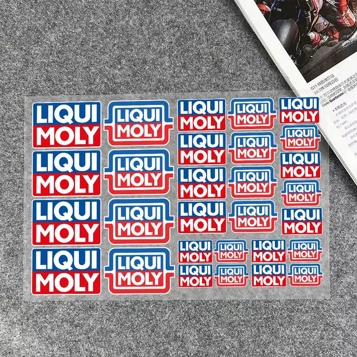 Autocollants Moto autocollant Auto carrosserie pare-chocs fenêtres Moto ordinateur portable murs vin