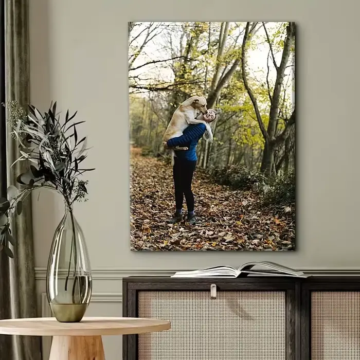 Téléchargez vos images et photos pour des impressions sur toile