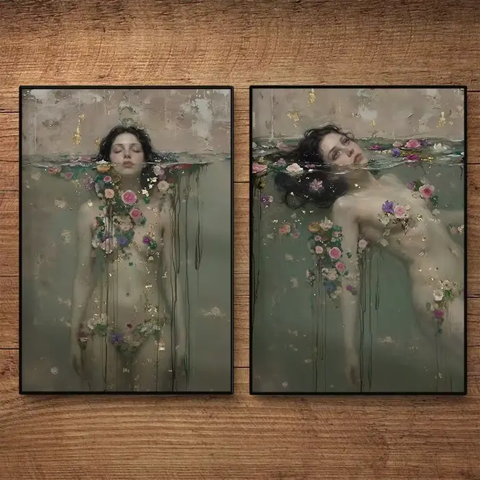 Affiche Vintage d'Ophelia de rêve
