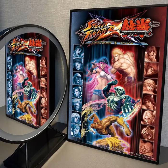 Affiche de jeu S-STREET F-FIGHTER, affiches d'anime, affiches murales collantes de qualité HD, affic