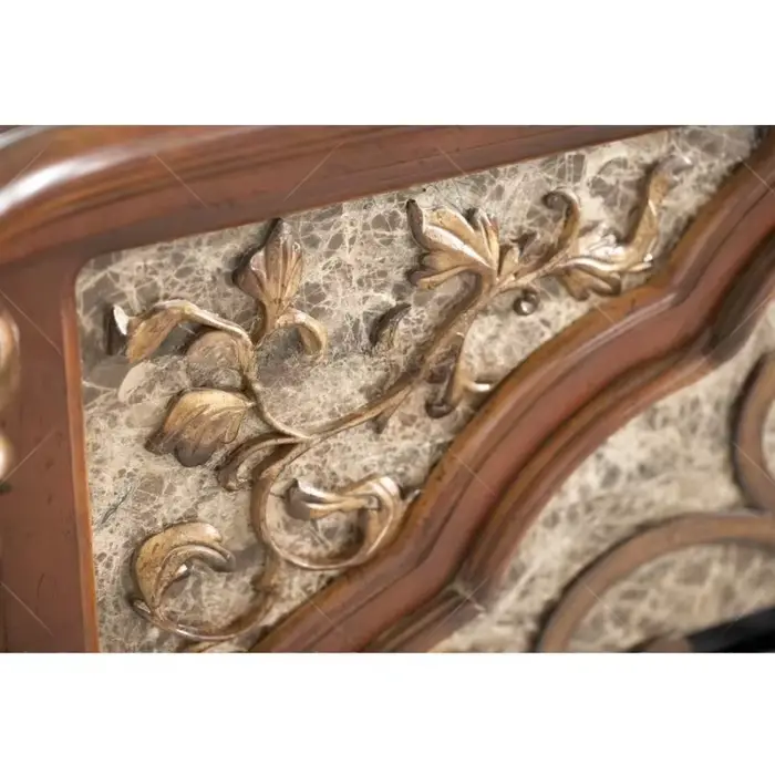 Meubles de salon, cadre sculpté en bois massif fait à la main, décoration antique