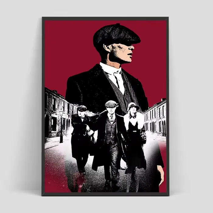 Affiche murale imprimée P-Peaky B-Blinders