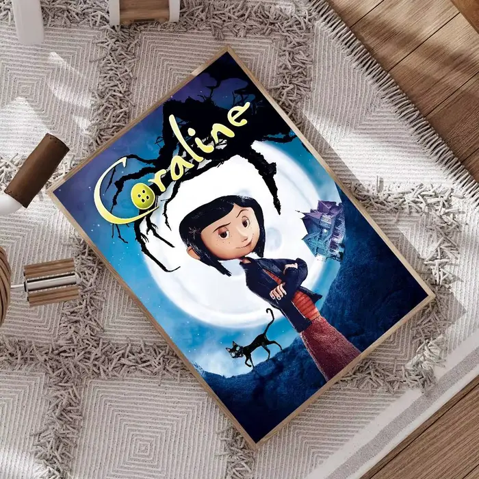 Affiches vintage classiques 5D Anime C-Coraline