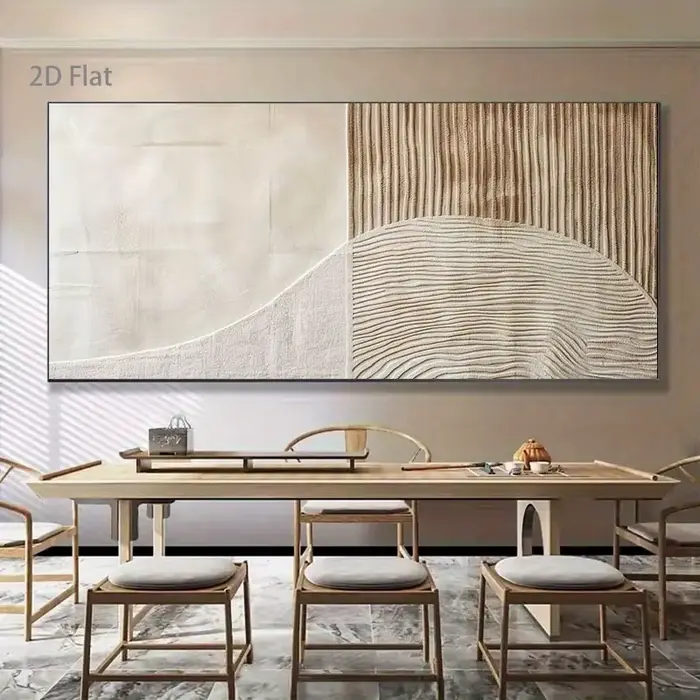 Affiche d'art abstrait moderne sans cadre – Impression minimaliste adaptée aux décorations de maison