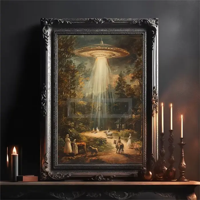 Affiche UFO de Style européen