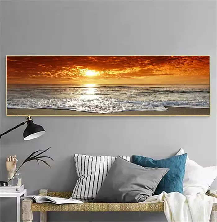 Peinture murale imprimée sur toile