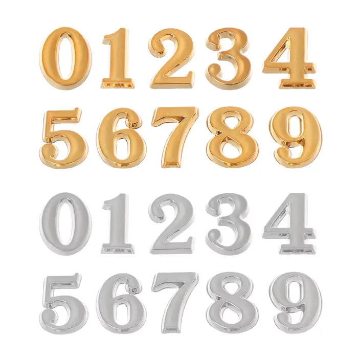 1 ensemble BRICOLAGE Horloge Chiffres Nombre Arabe Pièces D'horloge Numérique Réparation Restaurer Remplacement Gadget