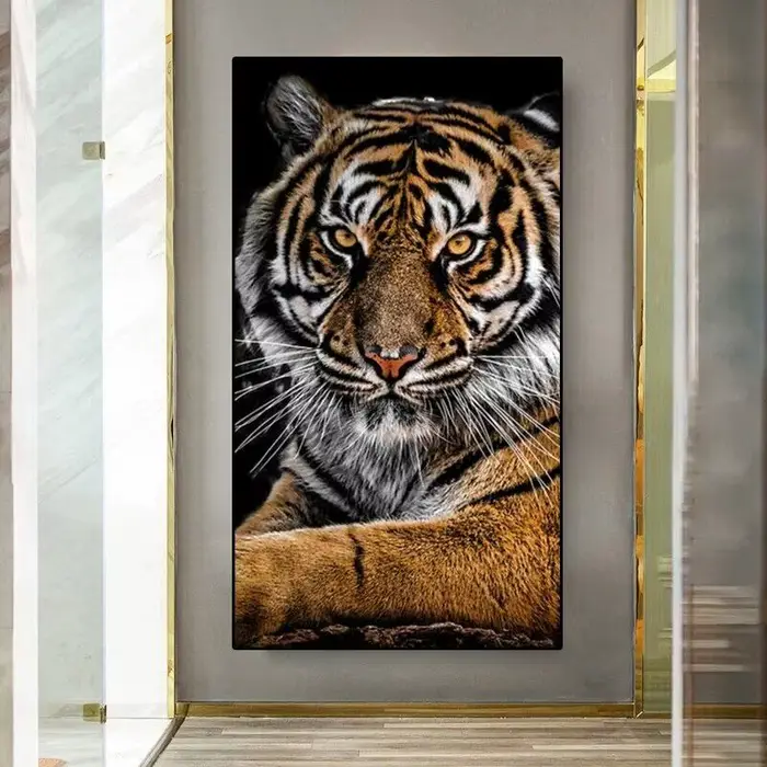Peinture sur toile d'animaux
