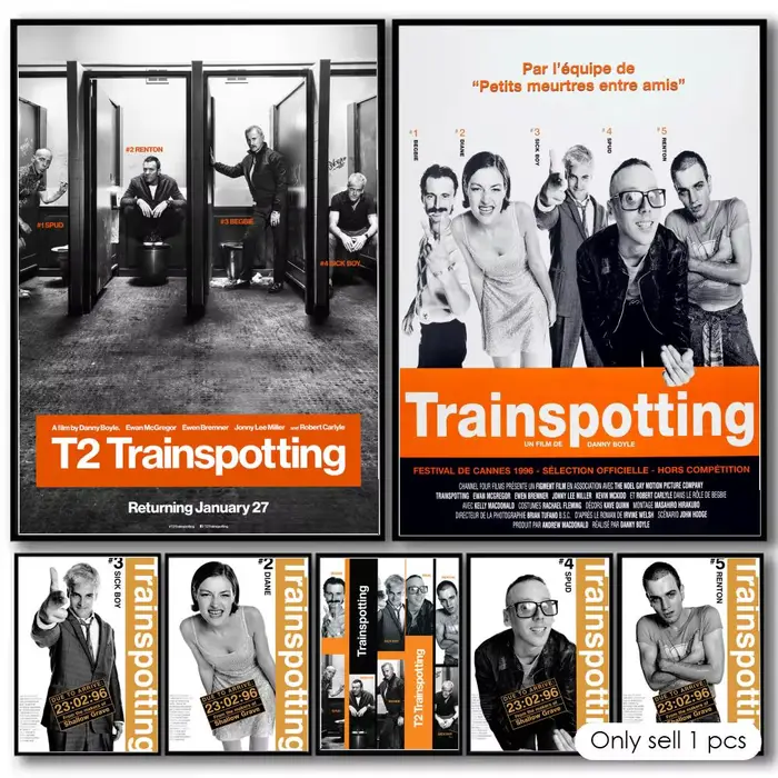 Affiche de film classique T-Trainspotting