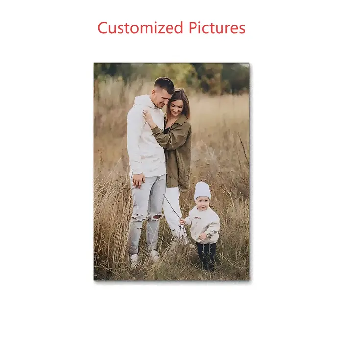 Affiche en toile personnalisable avec cadre, personnalisation de votre Photo, cadeau parfait pour le