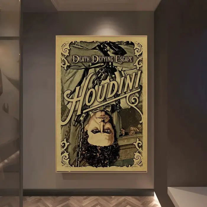 Affiche Vintage Harry Houdini