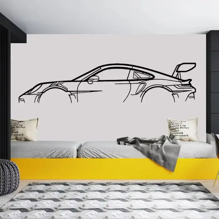 Autocollant d'art mural en vinyle