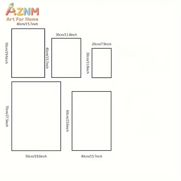 AZNM Peinture sur toile vintage de propagande militaire soviétique